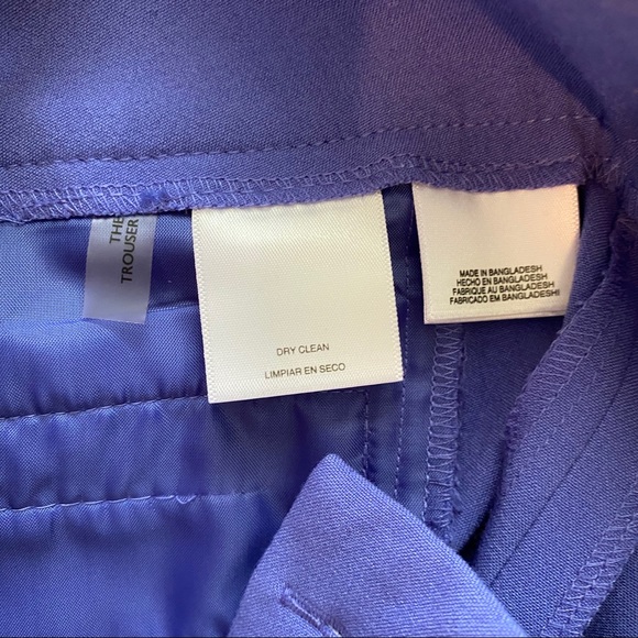 Nine West The Trouser Purple Blue Dress Pants 2 - Picture 6 of 8